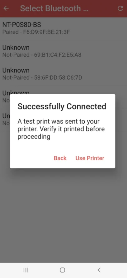 Android-test-print-on-pushprinter